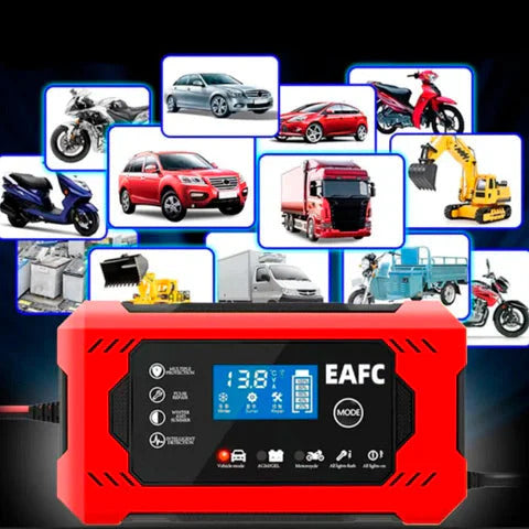 Carregador de Bateria Automotivo Inteligente- Power Charge